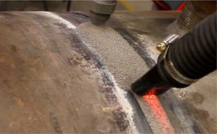 جوش زیرپودری