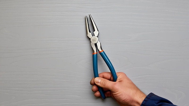 انبر دم باریک عایق