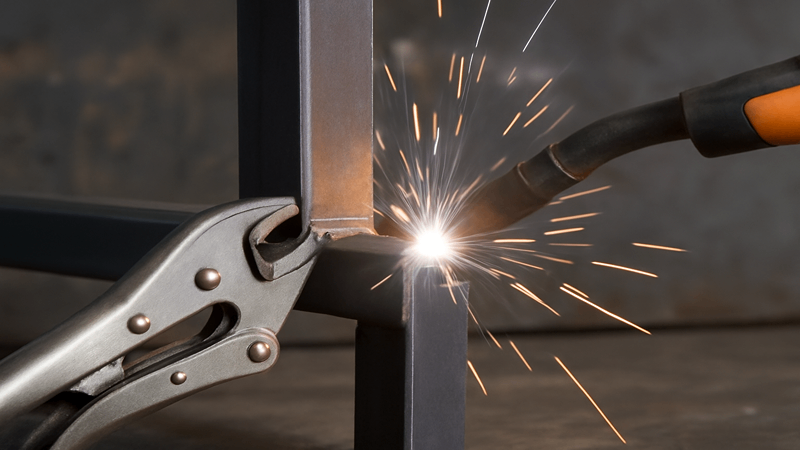  نگه‌داشتن قطعات در حین جوشکاری یا برشکاری: دستاتو آزاد کن!