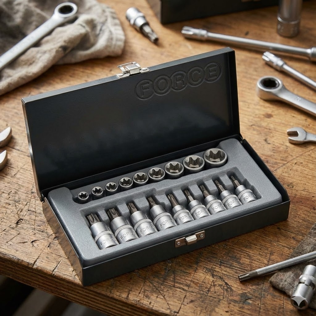 جعبه بکس ستاره ای و تورکس 18 عددی 38 و 12 درایو FORCE