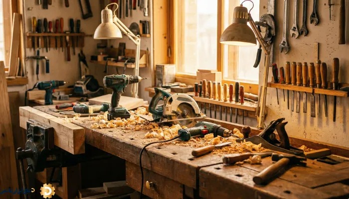 انواع ابزار نجاری