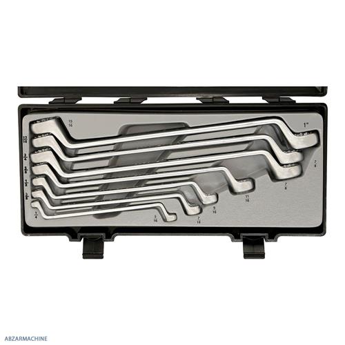 آچار دو سر رینگ اینچی 7 عددی FORCE