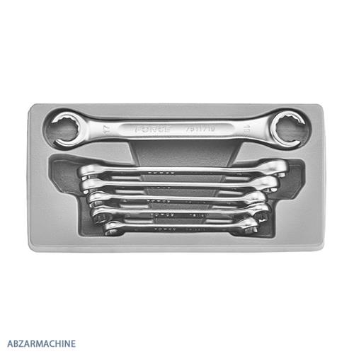 سری آچار دو سر رینگ باز 6 عددی Force