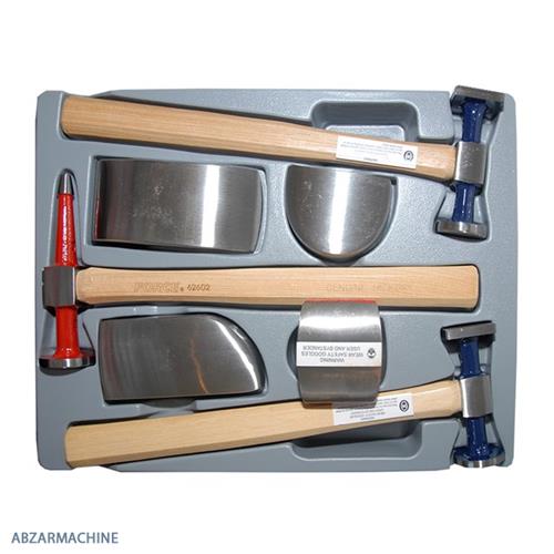 جعبه چکش و مشتی صافکاری Force