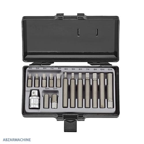 جعبه بیت آلنی کوتاه و بلند 1/2 اینچ درایو FORCE