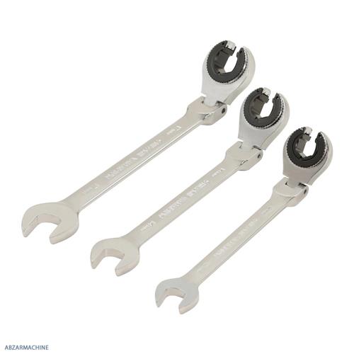 آچار یکسر تخت یکسر رینگ جغجغه ای باز DANAPLUS