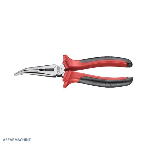 انبر دم باریک سرکج  FORCE