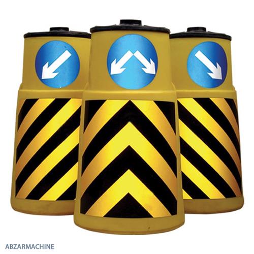 بشکه ترافیکی پلاستیکی ایمن گستران