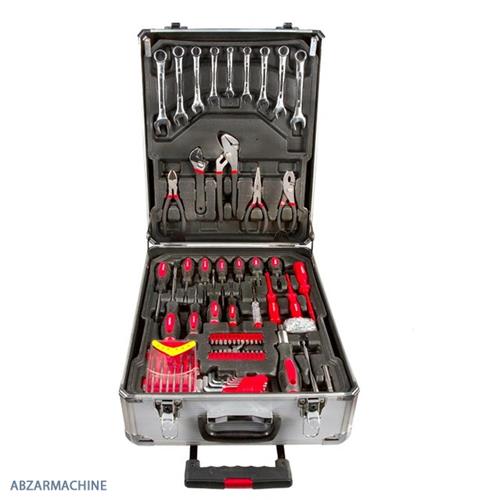 جعبه ابزار 186 پارچه چرخ دار FLINKE