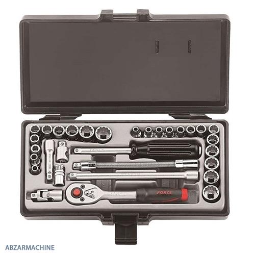 جعبه بكس 1/4 درايو 31 عددي 12 پر FORCE