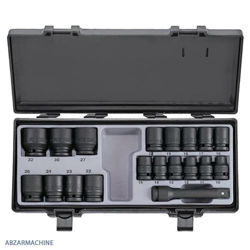 جعبه بكس فشار قوي 19 عددي 1/2 درايو FORCE