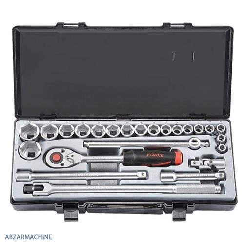 جعبه بكس 1/2 درايو 6 و 12 پر 24 عددي FORCE