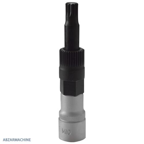 ابزار پولي دينام (33 دنده) و بكسي هزار خار M10 برند FORCE