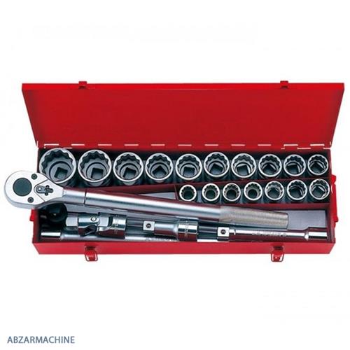 جعبه بكس 3/4 درايو 20 عددی 12 پر FORCE