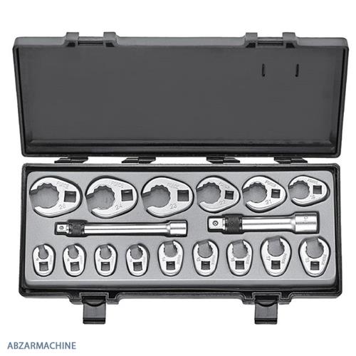 جعبه آچارهاي پا كلاغي 17 عددي FORCE