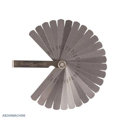فیلر 26 تیغ اینچ و میلیمتر FORCE