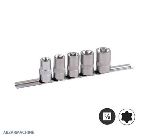 سری بکس ستاره ای 3/8  درایو 5 عددی FORCE 