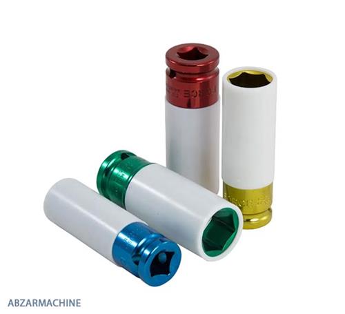 بکس 1/2 درایو  فشار قوی بلند 6 پر رنگی FORCE  