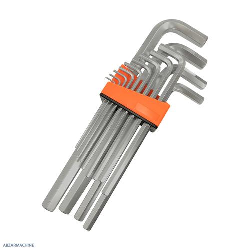 ست آچار آلن فوق بلند 13 عددی DANAPLUS