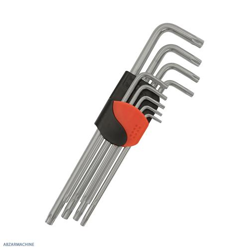 سری آچار ستاره ای (تورکس) سوراخ دار فوق بلند 9 عددی DANAPLUS