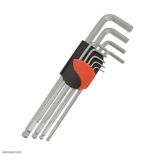 سری آچار الن سرگرد فوق بلند 9 عددی DANAPLUS