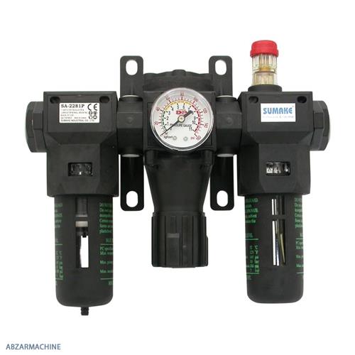 واحد مراقبت هوا سه قلو 1 اینچ SUMAKE مدل SA-2281P