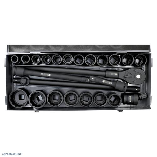 جعبه بکس فشار قوی 3/4 درایو 12 پر 24 عددی داناپلاس مدل D7960224