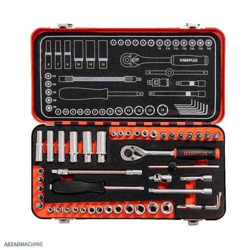 جعبه بکس 1/4 اینچ درایو 50 پارچه DANAPLUS مدل D3920150