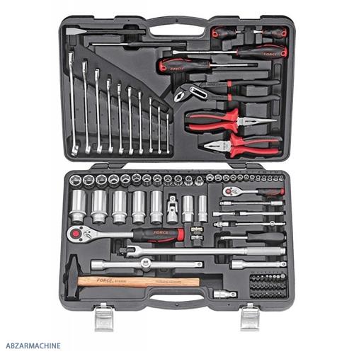 جعبه ابزار 91 عددی 1/2 و 1/4 درایو FORCE