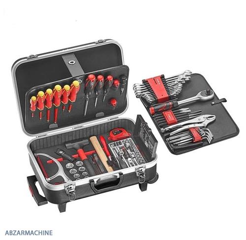 جعبه ابزار کیفی کامل 107پارچه FORCE