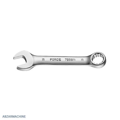 قیمت آچار یکسر تخت یکسر رینگی کوتاه FORCE