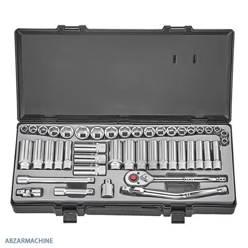 جعبه بکس 3/8 درایو اینچی و میلیمتری (کوتاه و بلند) FORCE