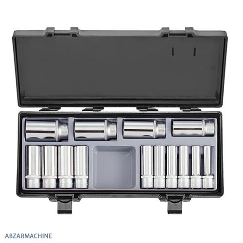 جعبه بکس بلند 1/2 اینچ درایو 14 عددی FORCE مدل 4143