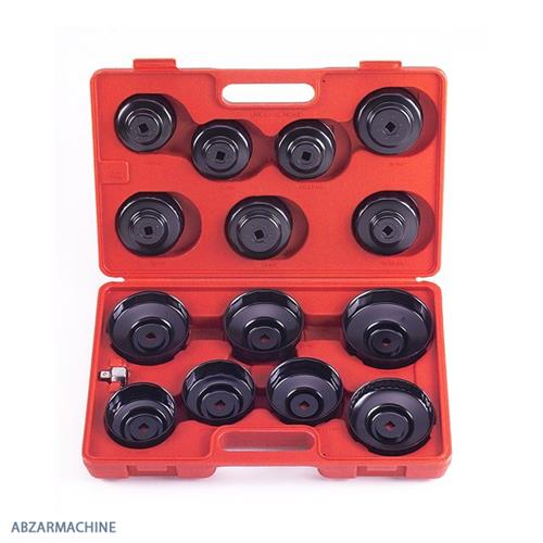 سری کامل آچار فیلتر کاسه ای 15 پارچه Force