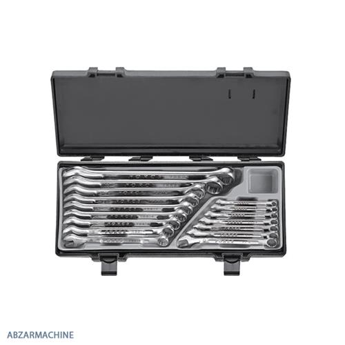 جعبه آچار یکسر تخت یکسر رینگ 16 عددی  FORCE