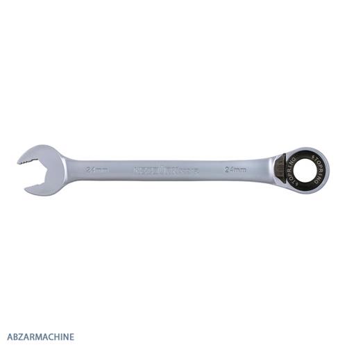 آچارجغجغه ای یکسرتخت یکسررینگ  HEZBURN