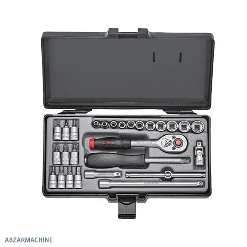 جعبه بکس 12پر 1/4 درایو 27 پارچه FORCE