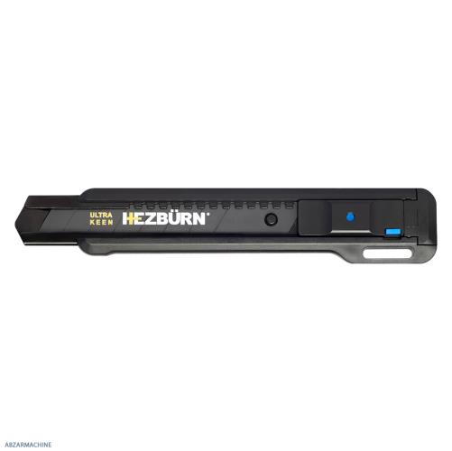 کاتر کلاسیک 18 میلیمتر با دو تیغ یدک HEZBURN مدل H60105